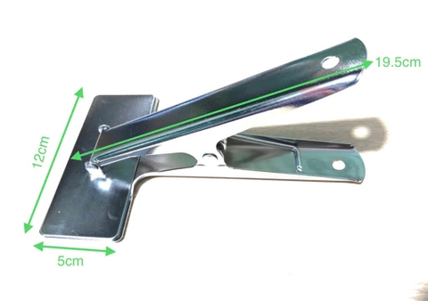 Kẹp vải nằm không răng, Kẹp cố định vải