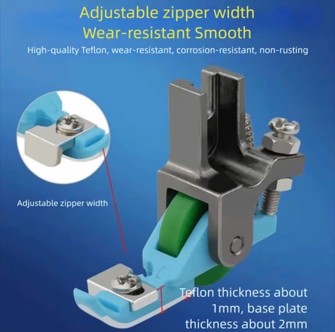 Chân vịt tra dây khóa bánh xe chống nhăn T36LN - 2