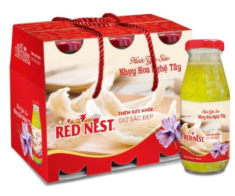 NƯỚC YẾN SÀO RED NEST NHỤY HOA NGHỆ TÂY