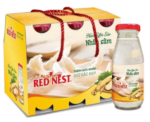 NƯỚC YẾN SÀO RED NEST NHÂN SÂM