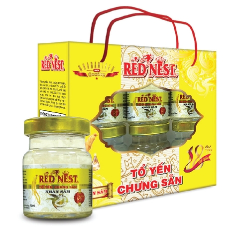 Nước Yến Sào Premium Nhân Sâm - Xách 6