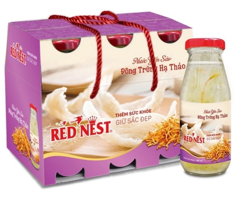 NƯỚC YẾN SÀO RED NEST ĐÔNG TRÙNG HẠ THẢO