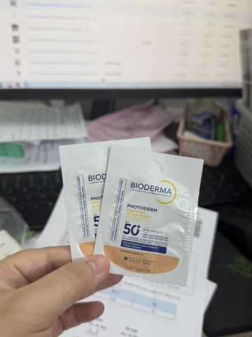 [ QT ] Bioderma Kem chống nắng Photoderm Xdefense Ultra-Fluid 2ml - VAT