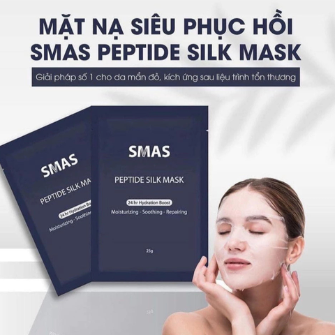 Smas Mặt Nạ Smas Peptide Silk Mask (Cty) - MIẾNG LẺ