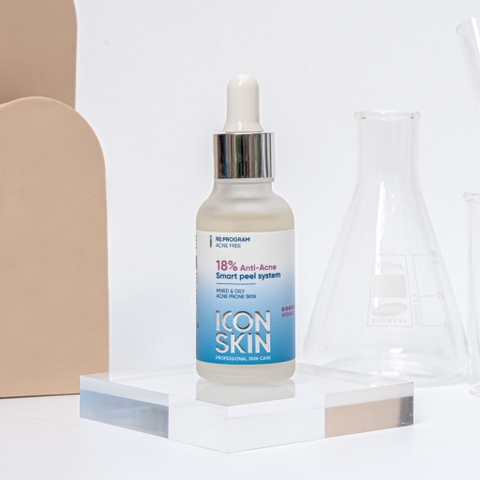 Icon Skin Peel Da Anti-Acne Smart Peel System 18% 30Ml (Cty)