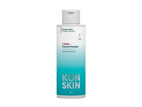 Iconskin 7 Herbs Enzyme Powder Tẩy Tế Bào Chết 75G (Cty)