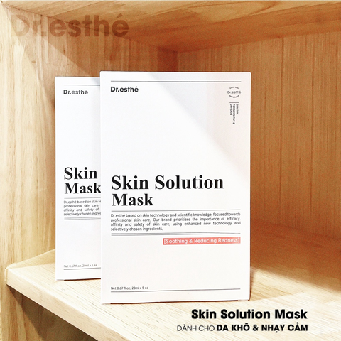 Dr esthe Mặt Nạ Skin Solution Mask 5x20ml (CTY) - Hộp