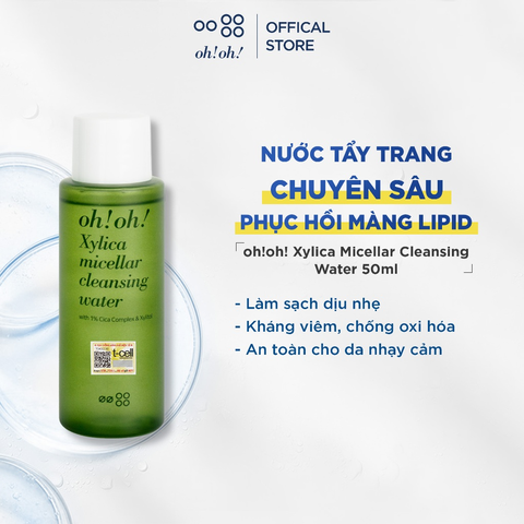 Oh!Oh! Nước tẩy trang Xylica Micellar 50ml (CTY)