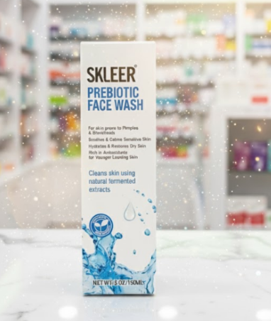 Skleer Sữa Rửa Mặt Prebiotic Face Wash 150ml (CTY)