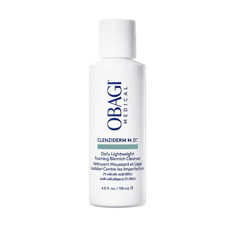 Obagi Sữa Rửa Mặt Clenziderm M.D. Foaming Blemish Cleanser 118ml (CTY)