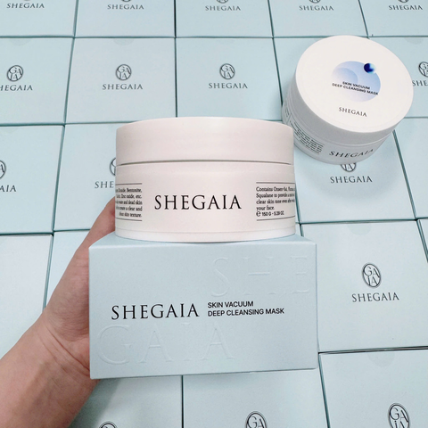 Shegaia Mặt Nạ Hỗ Trợ Giảm Dầu Vacuum Deep Cleansing Mask 150g (CTY)