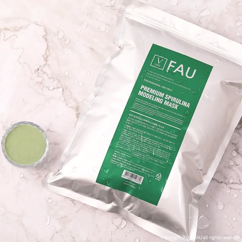 Fau Mặt Nạ Dẻo Tảo Premium Spirulina Modeling Mask 1kg (CTY) - Xanh Lá