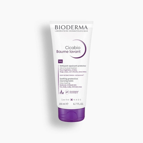 Bioderma Sữa rửa mặt Cicabio Baume Lavant 200ml (CTY)