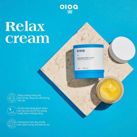 Oloa Pufa Hydra Relax Cream Dưỡng Ẩm Da 50ml (CTY)