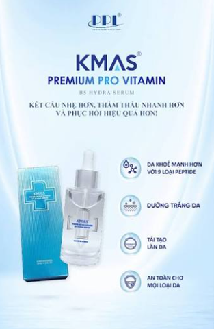 Kmas Tinh Chất Cấp Ẩm Premium Pro Vitamin B5 Hydra Serum 60ml (CTY)