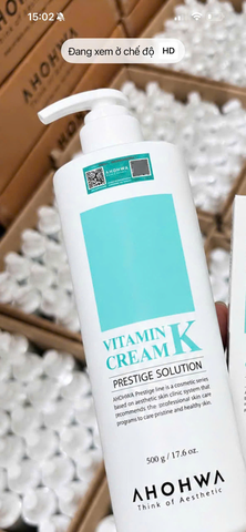 Kem Dưỡng Ahohwa Prestige Solution Vitamin K Cream 500g (CTY)