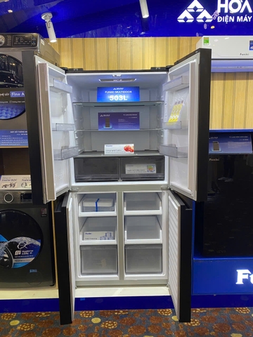 Tủ lạnh lớn 4 cánh 503L Multi Door Funiki