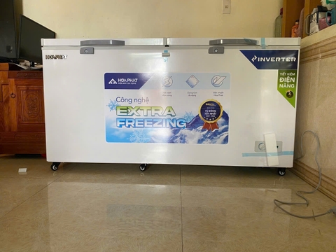 Tủ đông dung tích lớn Hòa Phát Inverter HPF AD8544 DÀN ĐỒNG 544 lít