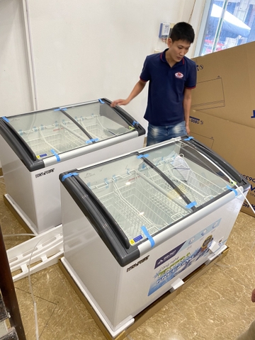 Tủ Bán Kem 350l Hòa Phát