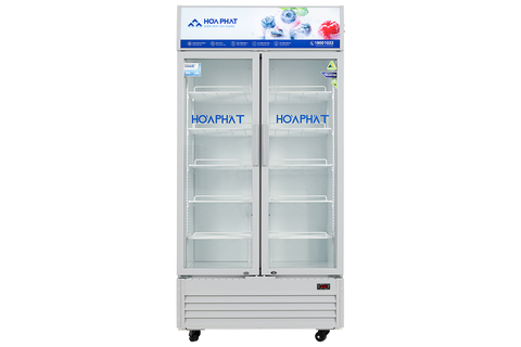 Tủ mát trưng bày Hòa Phát Inverter HSR D8812 812 lít DÀN ĐỒNG