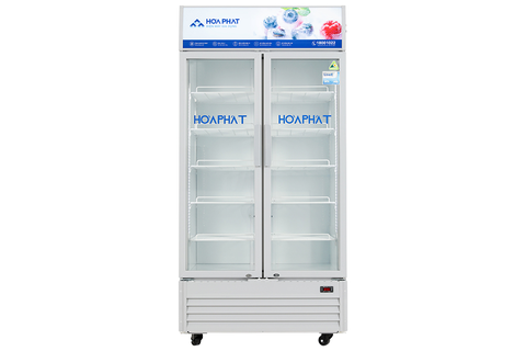Tủ mát trưng bày Hòa Phát HSR D6723 723 lít DÀN ĐỒNG