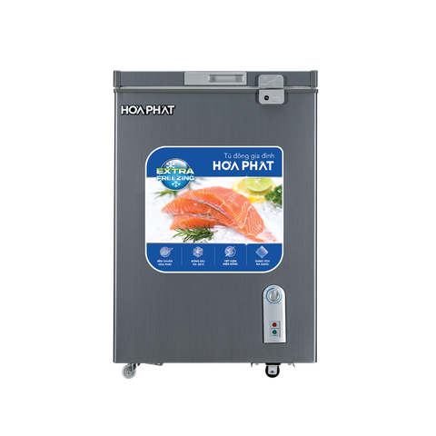Tủ đông mini Hòa Phát HPF AD6107G 107 lít DÀN ĐỒNG