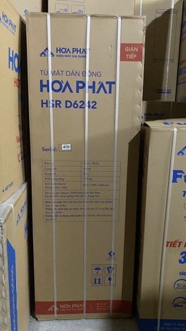 Tủ mát Hòa Phát HSR D6242 242 lít DÀN ĐỒNG