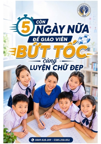𝐂Ò𝐍 𝟓 𝐍𝐆À𝐘 𝐍Ữ𝐀 – 𝐂Ơ 𝐇Ộ𝐈 𝐂𝐔Ố𝐈 𝐂Ù𝐍𝐆 ĐỂ 𝐆𝐈Á𝐎 𝐕𝐈Ê𝐍 𝐁Ứ𝐓 𝐓Ố𝐂 𝐂Ù𝐍𝐆 𝐋𝐔𝐘Ệ𝐍 𝐂𝐇Ữ ĐẸ𝐏!