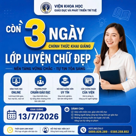 𝐂Ò𝐍 𝟑 𝐍𝐆À𝐘 𝐍Ữ𝐀 – 𝐋Ớ𝐏 𝐋𝐔𝐘Ệ𝐍 𝐂𝐇Ữ ĐẸ𝐏 𝐂𝐇Í𝐍𝐇 𝐓𝐇Ứ𝐂 𝐊𝐇𝐀𝐈 𝐆𝐈Ả𝐍𝐆