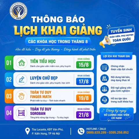 📢 𝐓𝐇Ô𝐍𝐆 𝐁Á𝐎 𝐋Ị𝐂𝐇 𝐊𝐇𝐀𝐈 𝐆𝐈Ả𝐍𝐆 𝐓𝐇Á𝐍𝐆 𝟖 – 𝐓𝐔𝐘Ể𝐍 𝐒𝐈𝐍𝐇 𝐓𝐎À𝐍 𝐐𝐔Ố𝐂 📢