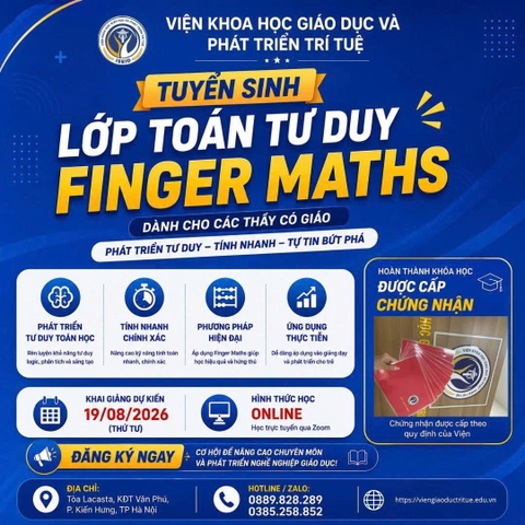 📣 𝐓𝐔𝐘Ể𝐍 𝐒𝐈𝐍𝐇 𝐋Ớ𝐏 𝐓𝐎Á𝐍 𝐓Ư 𝐃𝐔𝐘 𝐅𝐈𝐍𝐆𝐄𝐑 𝐌𝐀𝐓𝐇𝐒 – 𝐊𝐇𝐀𝐈 𝐆𝐈Ả𝐍𝐆 𝟏𝟗/𝟎𝟖/𝟐𝟎𝟐𝟔 📣