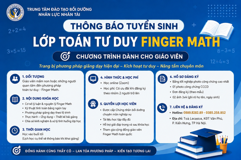 𝐌Ù𝐀 𝐇È 𝐒Ắ𝐏 ĐI 𝐐𝐔𝐀 — 𝐓𝐔𝐘Ể𝐍 𝐒𝐈𝐍𝐇 𝐋Ớ𝐏 𝐓𝐎Á𝐍 𝐓Ư 𝐃𝐔𝐘 𝐅𝐈𝐍𝐆𝐄𝐑 𝐌𝐀𝐓𝐇 — 𝐍Â𝐍𝐆 𝐓Ầ𝐌 𝐂𝐇𝐔𝐘Ê𝐍 𝐌Ô𝐍 𝐂𝐇𝐎 𝐓𝐇Ầ𝐘 𝐂Ô