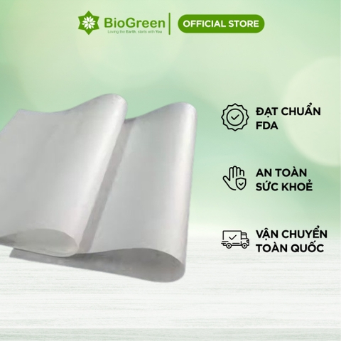 1KG Giấy Pelure -Giấy Nến trắng định lượng 30gsm size 20x30,30x30,30x40cm,35x50, gói quà