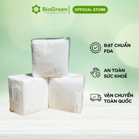 KHĂN GIẤY NAPKIN Bịch 280g hình ăn vuông giấy thường-giấy rút-giấy ăn giá rẻ--giấy ăn nhà hàng