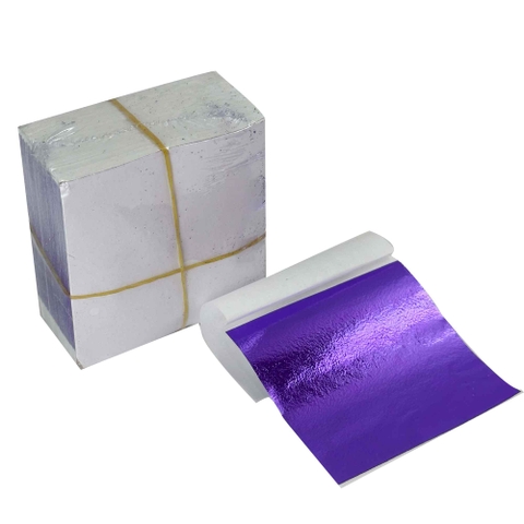 Lá vàng - màu tím