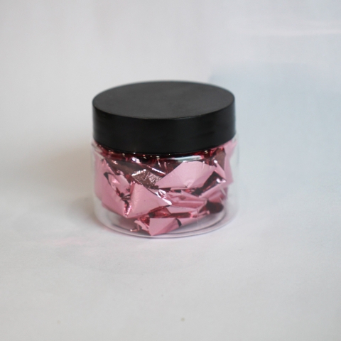 2g lá HỒNG dát móng tay, slame, trang trí quà tặng, giáng sinh