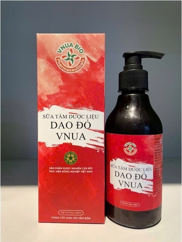 Sữa tắm dược liệu DAO ĐỎ VNUA