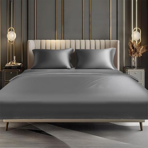 Bộ Chăn Ga Gối 100% Bamboo 300T EBS03