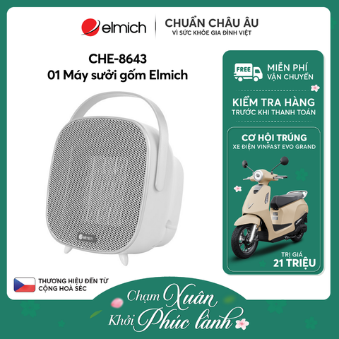 Máy sưởi gốm Elmich CHE-8643