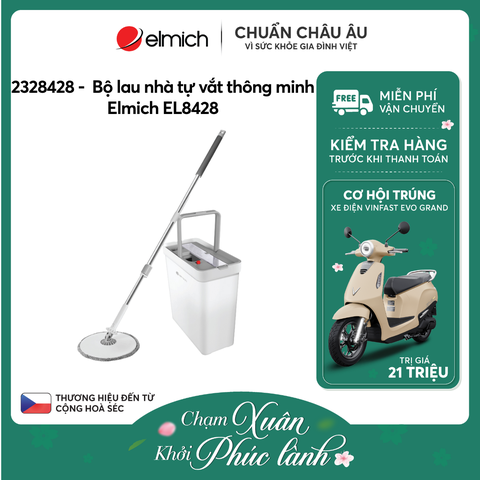 Bộ lau nhà tự vắt thông minh Elmich EL8428