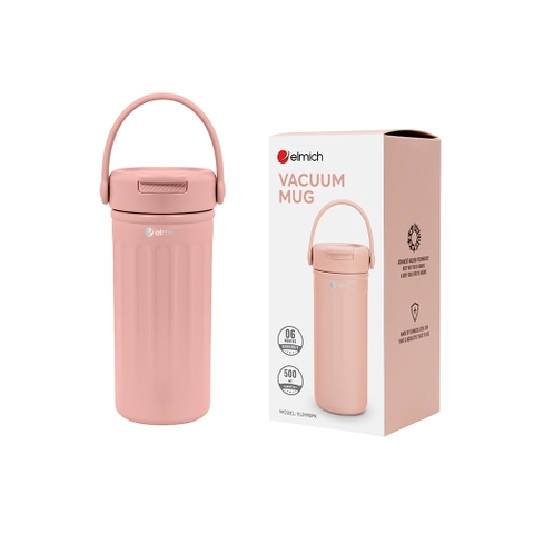 Cốc giữ nhiệt inox 304 Elmich EL0918  dung tích 500ml