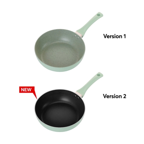 Chảo chống dính vân đá elmich EL-4710OL size 20, 24, 26, 28 cm