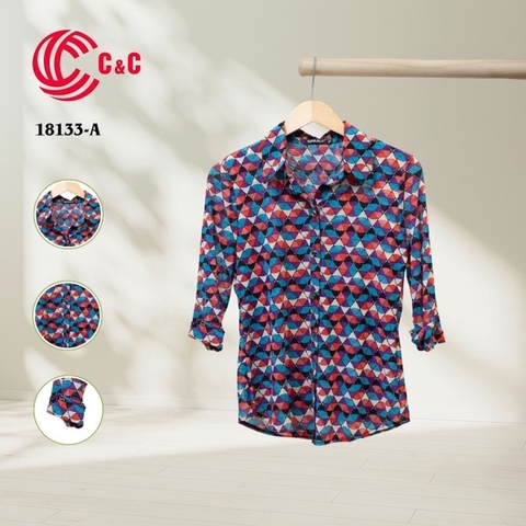 18133 - Varied Color Mesh Fabric with Assorted Patterns