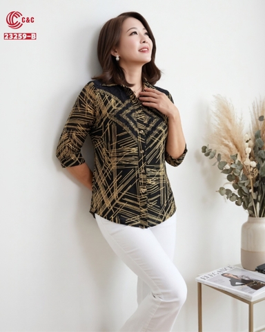 23259 - Cross Stitch Patterns Embroidered Lace with Stone Accents