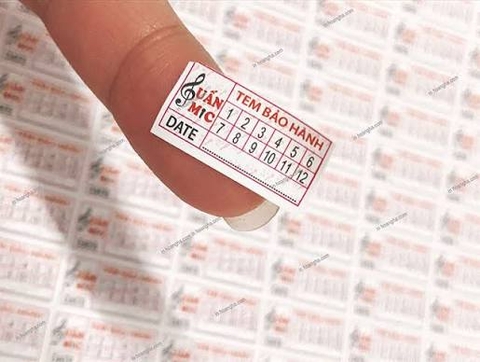 In Tem Vỡ Bảo Hành