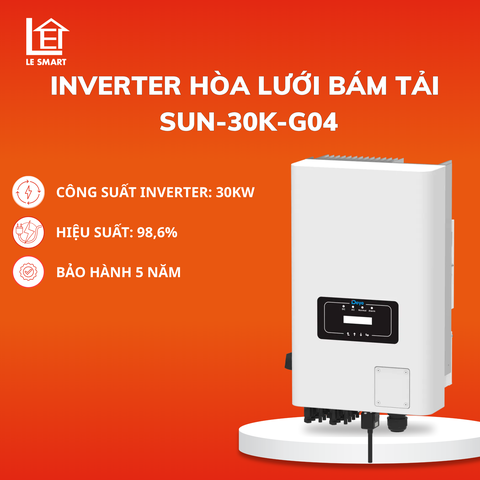 Inverter Hòa Lưới Bám Tải Deye 30kW SUN-30K-G04