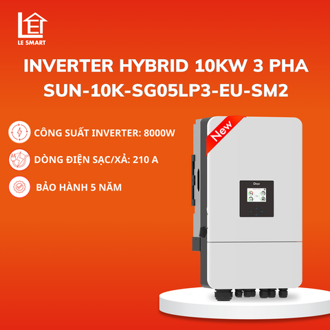 Inverter Hybrid 10kW 3 Pha SUN-10K-SG05LP3-EU-SM2