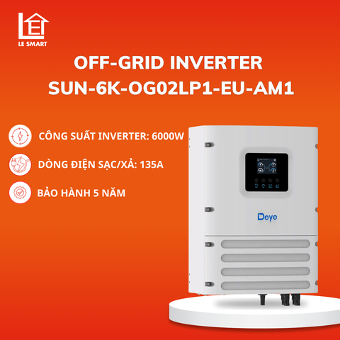 Off-Grid Deye SUN-6K-OG02LP1-EU-AM1