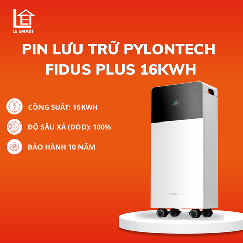 Pin lưu trữ Pylontech Fidus Plus 16kWh