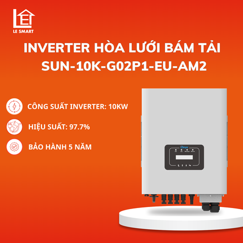 Inverter Hòa Lưới Bám Tải Deye 10kW SUN-10K-G02P1-EU-AM2